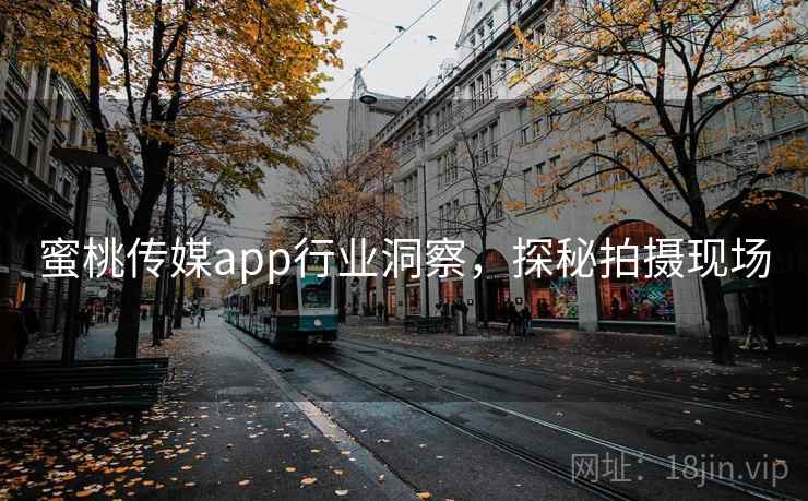 蜜桃传媒app行业洞察，探秘拍摄现场